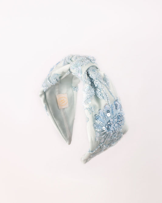 Coralie headband (blue) Maison Ava