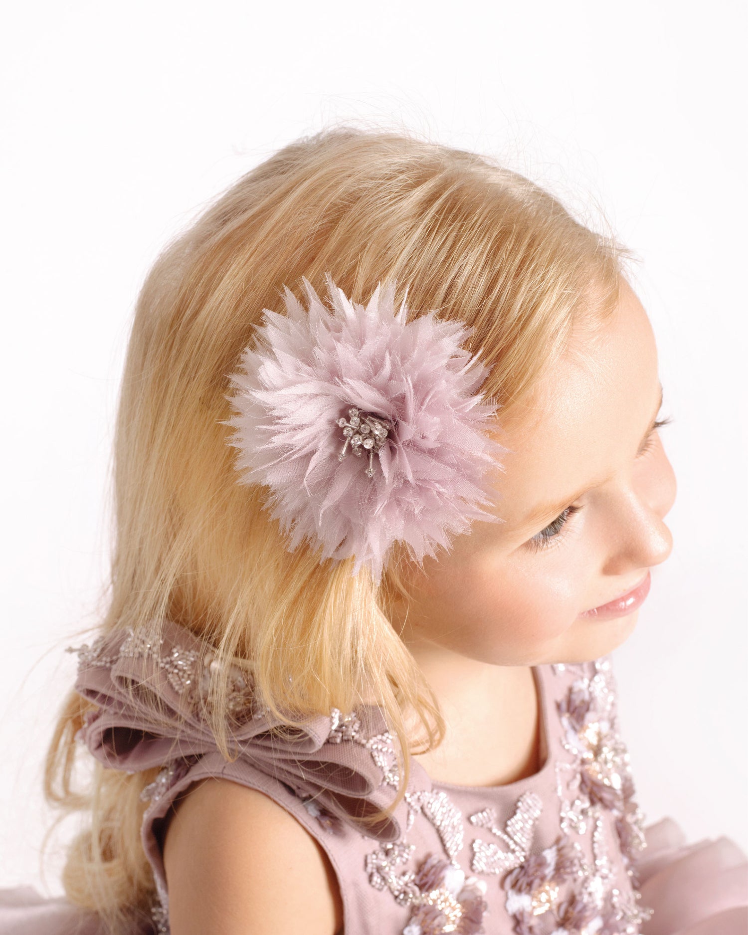 Plume Hairclip (Lavender) Maison Ava